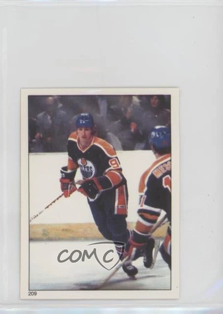 1981-82 O-Pee-Chee Album Stickers Wayne Gretzky #209 HOF