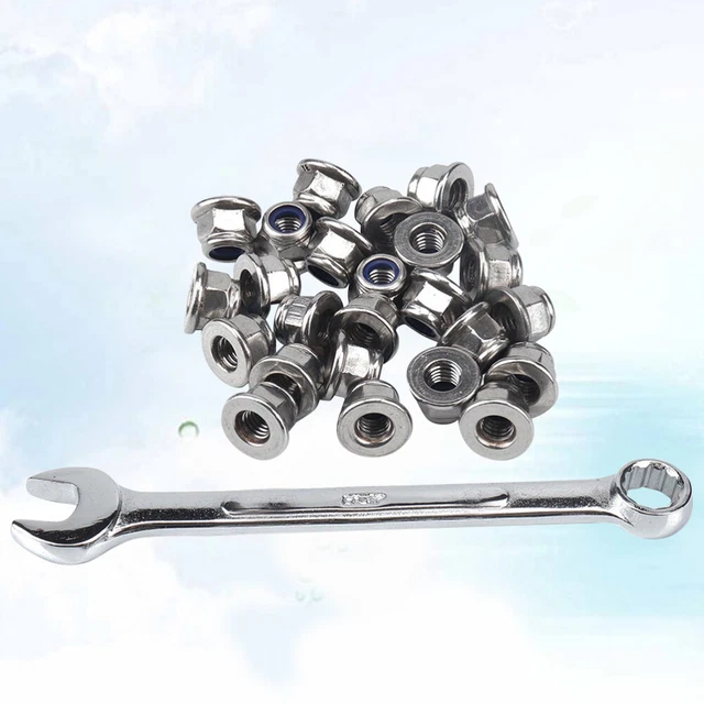 25 Pcs M20 Mutter Schraubenschlüssel Metrische Muttern Schmetterling
