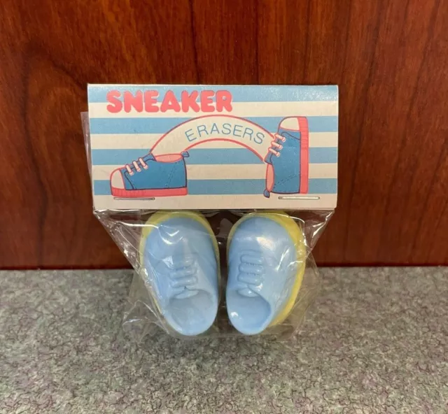 Sanrio Sneakers 1976 erasers still sealed