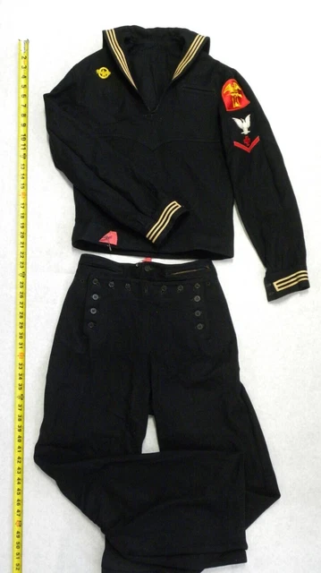 ORIGINAL WW2 US Navy Enlisted Jumper Uniform Pharmacist's Mate ...