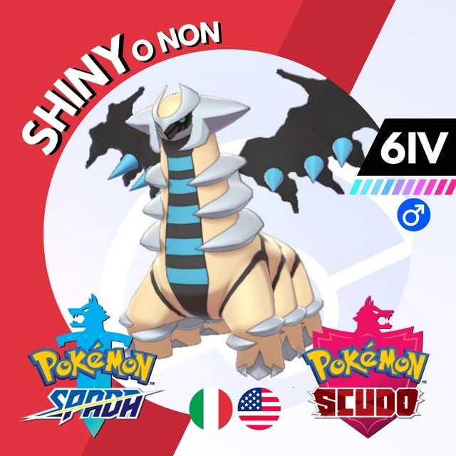 Giratina Lucido/Normale 6IV Battle Ready Per Pok&eacute;mon Scarlatto E Violetto | Pronto Per Le Competitive | Ottime Condizioni