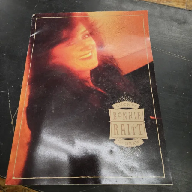 Bonnie Raitt Luck of the Draw Concert Tour Program 1991