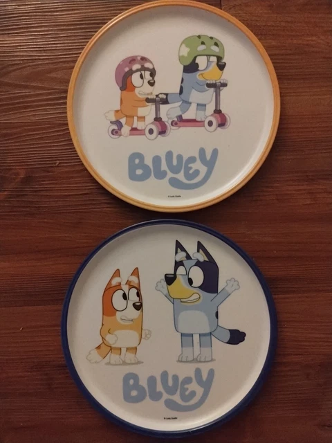Diseño azul de Zak Designs - juego de 2 placas
