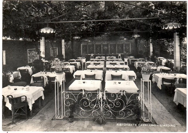 MILANO - Ristorante CAVALLINI - Giardino - Non viaggiata