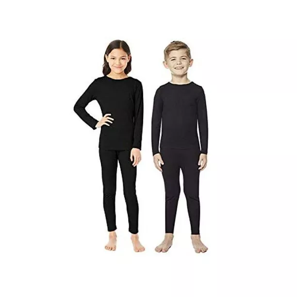 BNWT Junior black Base Layer Set (Top & pants) 10-11 yrs/ 146 cl, by 32 Degrees
