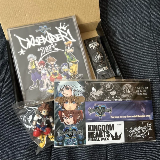 PS2 KINGDOM HEARTS Final Mix Platinum Limited Edition