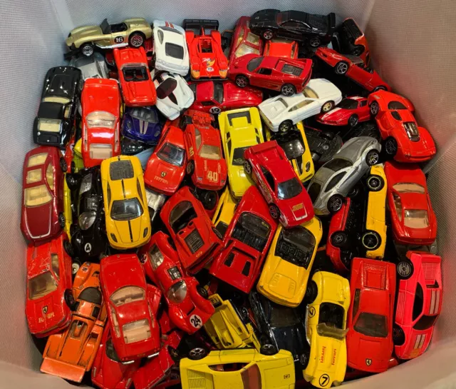 Hot Wheels, Matchbox Ferrari Lot!!! Random Lot of 6; Various Models and Years!