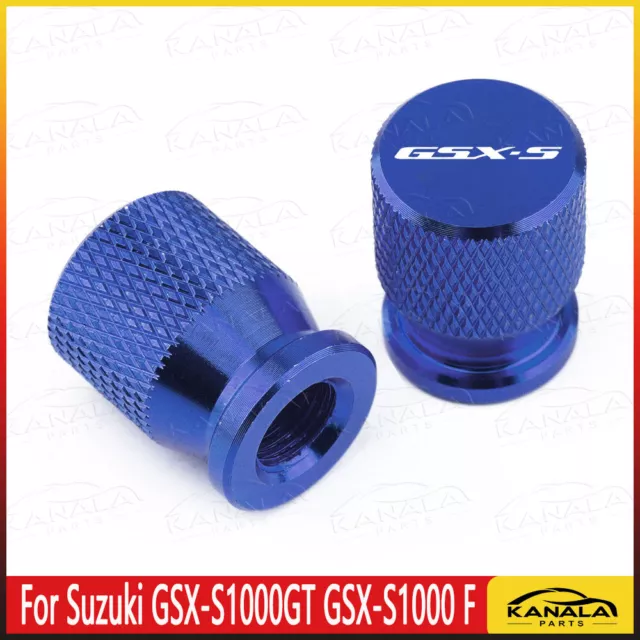 For Suzuki GSX-S1000GT GSX-S1000 F Tire Valve Stem Cover Cap Plug Accessories