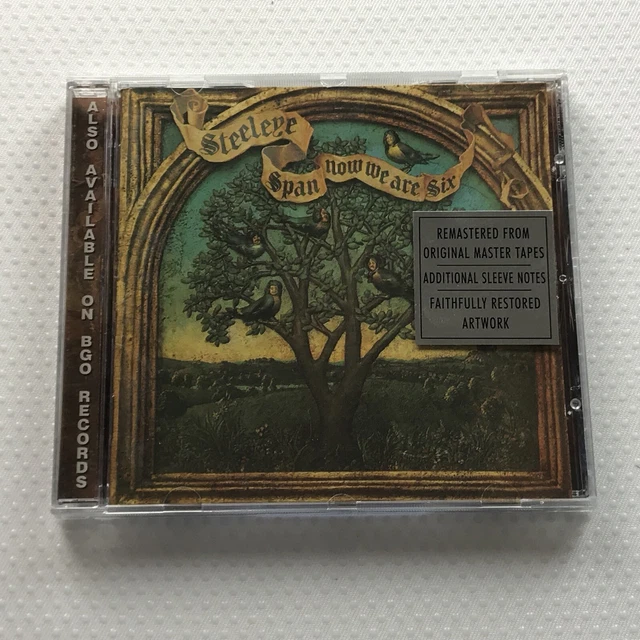 Steeleye Span Now We Are Six Remastered CD BGO Records BGOCD157
