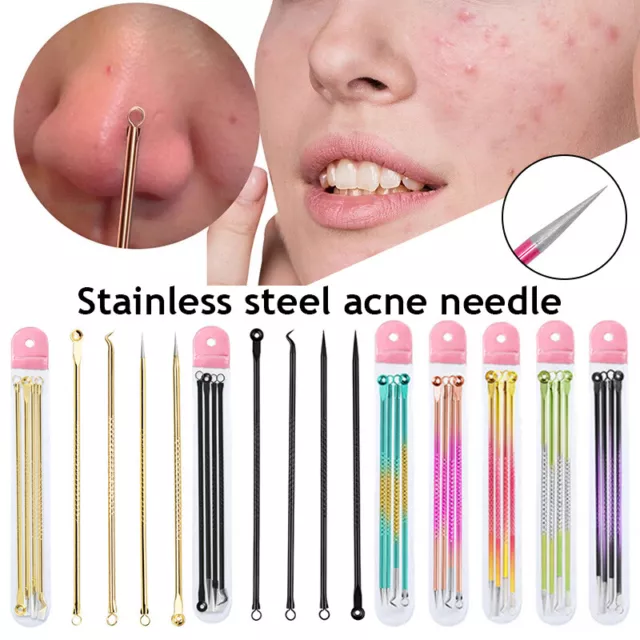 Acné Remover Aiguille Whitehead Blackhead Pimple Extractor Spot Remover《