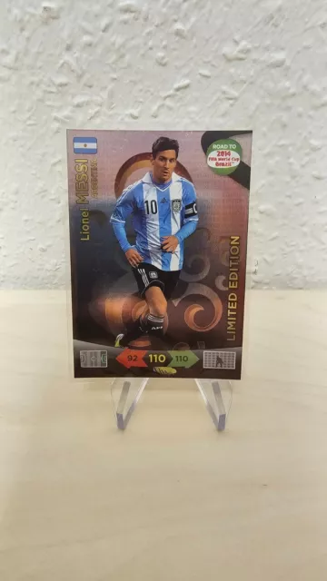 Adrenalyn XL FIFA Road to WM 2014 Lionel Messi Limited Edition Argentinien