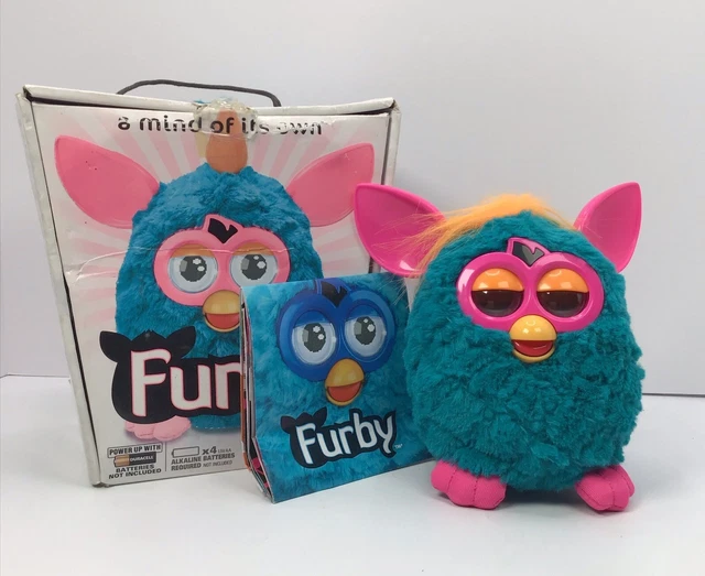 Figurine Furby Boom 2012 – Version Française – Noir Et Gris – Hasbro – Occasion
