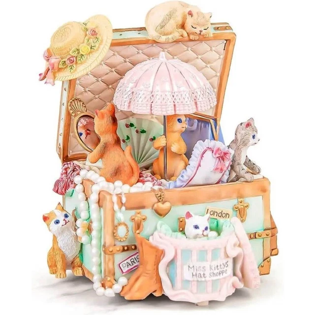 Laputa Castle in the Sky Music Box Carrying You Cat Studio Ghibli Anime Japan