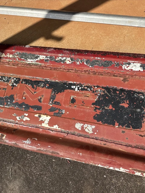 1960-1987 GMC Step side Truck Tailgate. Original 3
