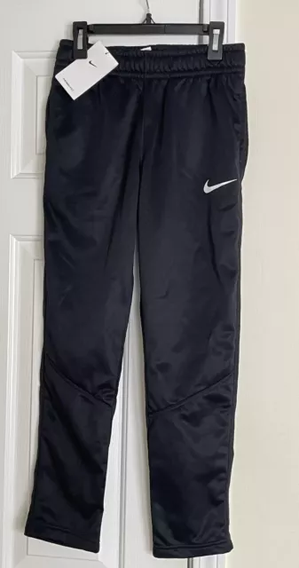 Nike DRI FIT THERMA Pants - Big Boy Medium - Black