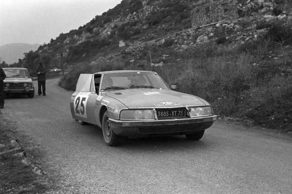 Raymond Ponelle #Citroën Sm #Rally 1972