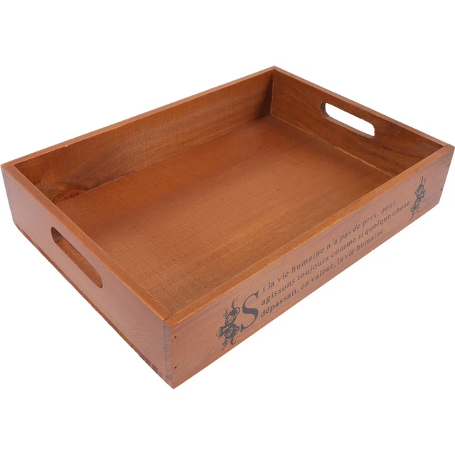 Pratico Di legno Riser Vassoi Per Desktop Vaso di fiori Profumo Di stoccaggio