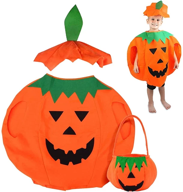 KOIROI Costume da zucca Costume da Zucca per Bambini per Halloween Bambini V