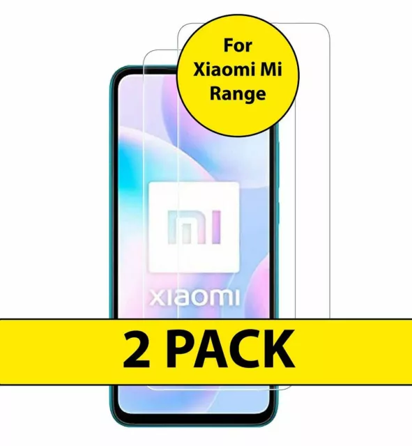 SCREEN PROTECTOR TEMPERED Glass For Xiaomi Mi 9 9T 10 10T 11 Lite Pro