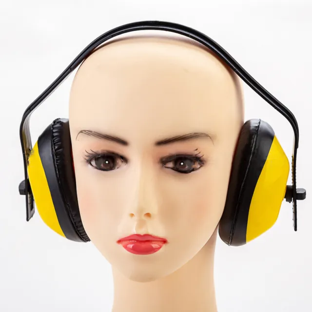 Ear Protector Plastic Anti-shock Headphones Noise Reduction Soundproof Earmuffs