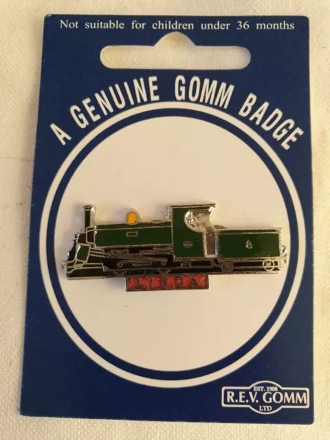 'Linda' (Ffestiniog Railway)  –  Steam Train/Locomotive - Enamelled Badge (Gomm)