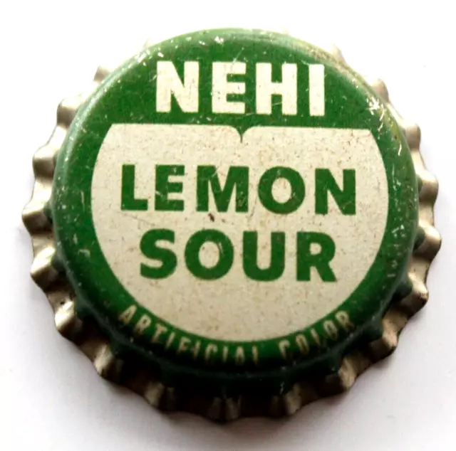 United States Vintage Cork Lined Nehi Lemon Sour - Soda/Soft Bottle Cap