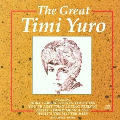 Yuro Timi - The Great Timi Yuro  CD Album Brand New Factory Sealed