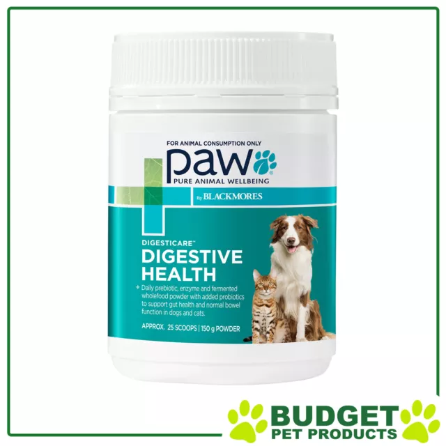 PAW By Blackmores DigestiCare Digestive Health Probiotic For Dogs And Cats 150gm