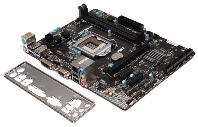 Placa Base Msi H81M Pro-Vd S.1150 Sata 3 Usb 3.0 Ddr3 2