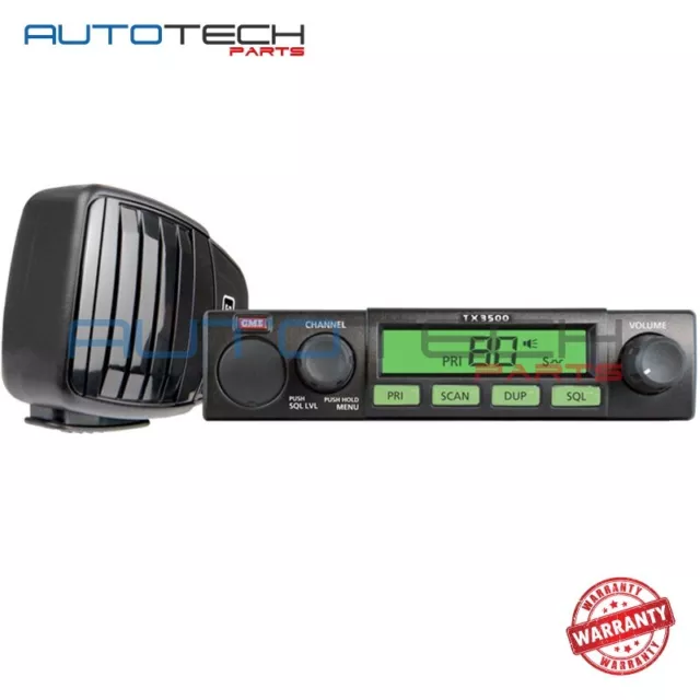 Compact Uhf Cb Radio 5W 80 Channel With Scan Suite