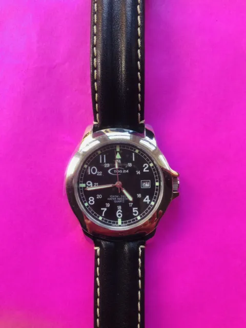 VTG (?) TOG 24 12/24 Hr Unisex Wrist Watch (Untested) (AL2/W1/77)