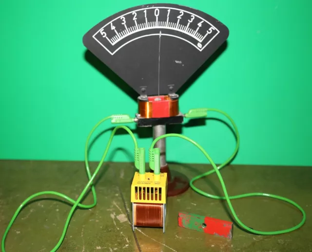 Galvanometer Induktion Lehrmittel Physik kein PHYWE Leybold Neva 3