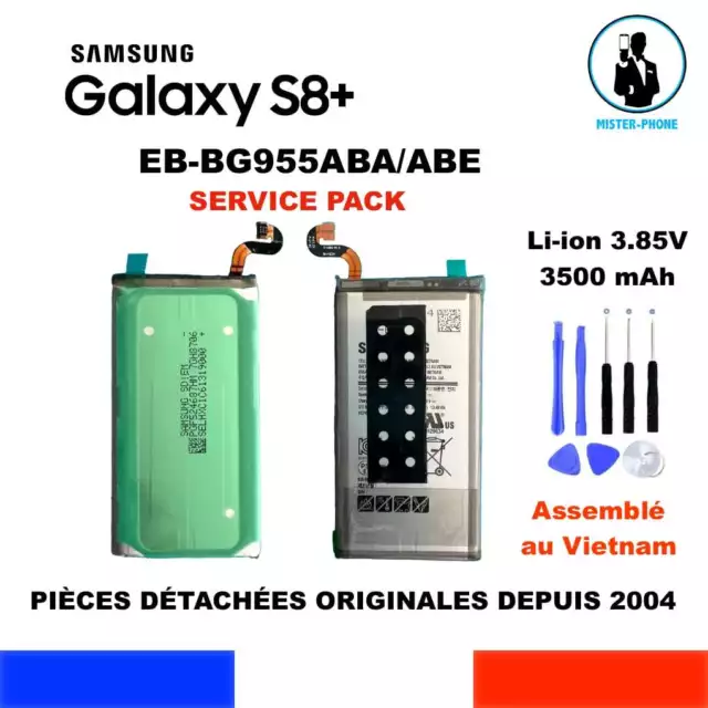 BATTERIE ORIGINALE SAMSUNG GALAXY S8 Plus S8+ SM-G955 EB-BG955ABE EB-BG955ABA