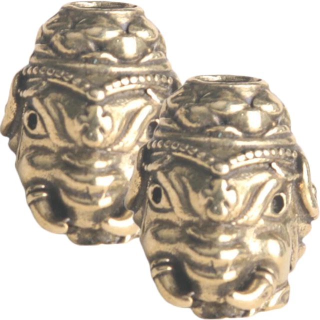 2pcs Perles d'espaceur Bracelets en métal Bracelets fabriquant des perles