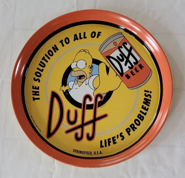RIXTINS THE SIMPSONS Homer Simpson Duff Beer Tray Bar 2003 FOX Springfield 12.00 PicClick RIXTINS THE SIMPSONS Homer Simpson Duff Beer Tray Bar 2003 FOX Springfield 12.00 PicClick