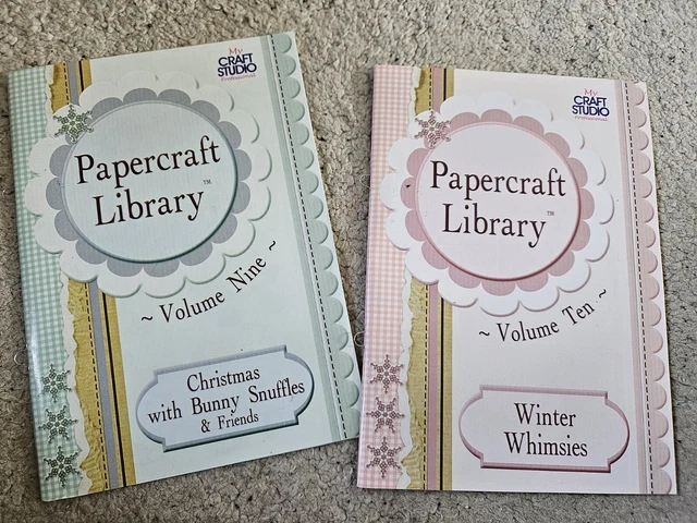 CRAFT STUDIO PAPERCRAFT Library Volume 9 And 10 £1.00 - PicClick UK