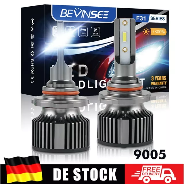 2x 9005 HB3 Scheinwerfer Birnen Fernlicht Glühlampe Für Mazda 2 DE 3 BK BL Lampe