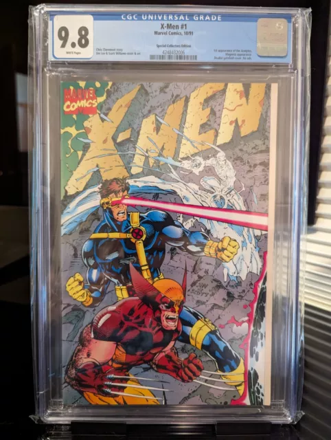 X-Men #1 Cgc 9.8 Special Collector's Edition Jim Lee (1991)