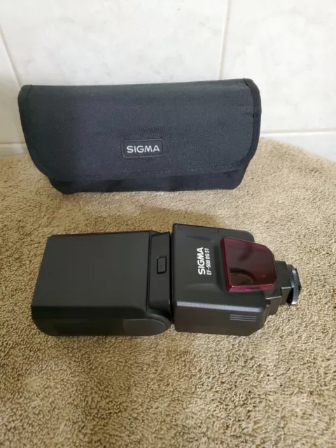 Sigma EF-500 DG ST Flash For Nikon iTTL ex. Condition