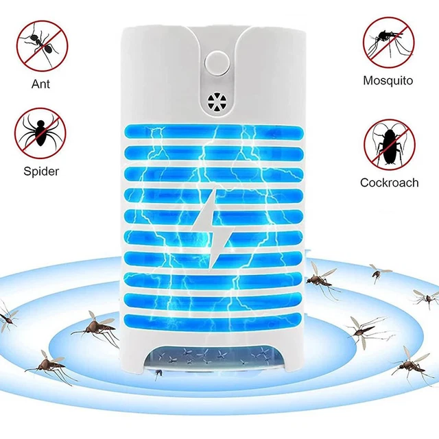 Elektrischer UV LED Insektenvernichter Lampe Fliegen Mücken Falle Steckdose