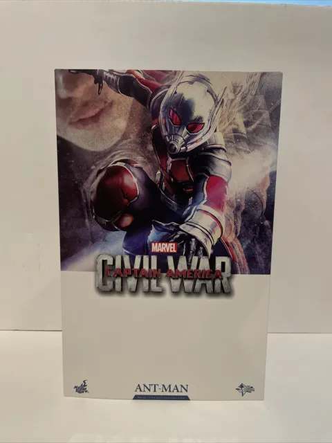 NRFB Hot Toys MMS362 Ant-Man Captain America Civil War 1/6 Scale