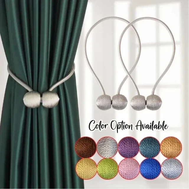 Curtain Buckle Magnetic room Curtain Tiebacks home decor