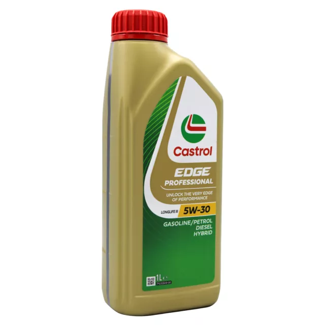 1 Litre Huile Moteur Lubrifiant Castrol Edge Professionnel Longlife III 5W30 Ll