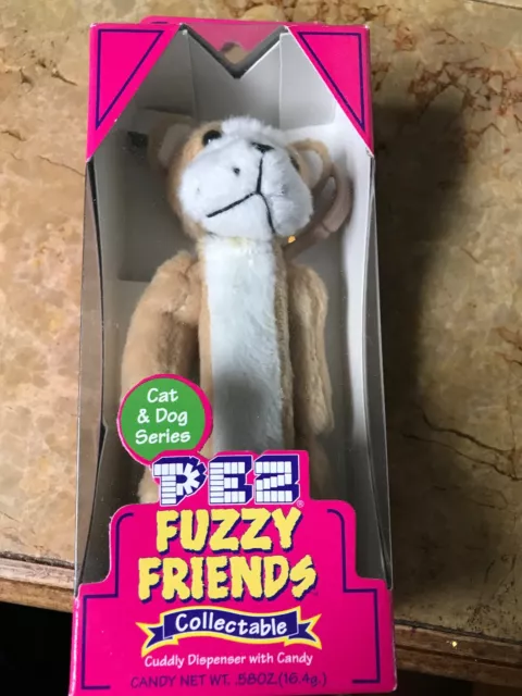 PEZ Fuzzy Friends Cat & Dog Collectible Series Molly The Poodle NEW