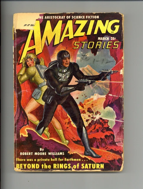 Amazing Stories Pulp Mar 1951 Vol. 25 #3 GD/VG 3.0