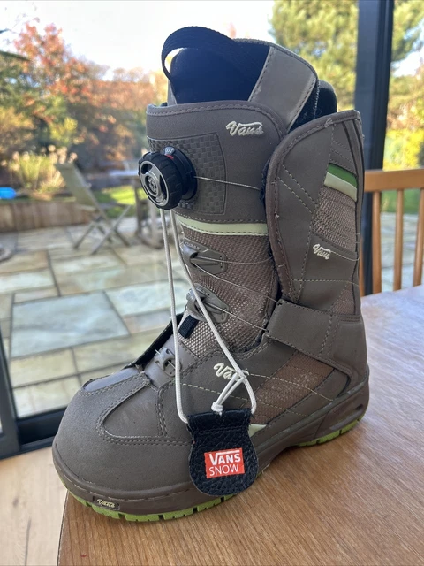 Womens Vans Encore Boa Snowboard Boots Size UK4.5