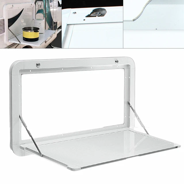 FOLDABLE WALL MOUNTED Picnic Table Caravan RV Motorhome Outdoor Camping
