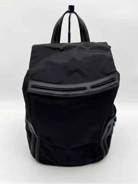 Tumi Ballistic Nylon w/ Leather Trim Backpack 13" (Black)