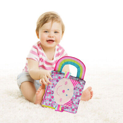 Baby Weiches Stoffbuch 3D Interaktives Frühes Lernspielzeug Babys Kleinkinder 2