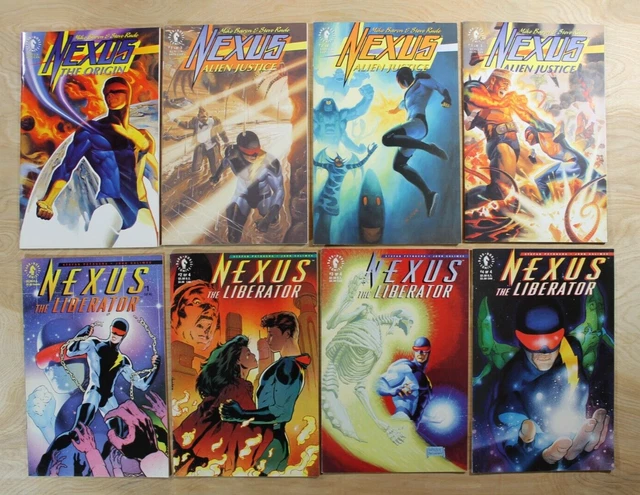 8 Dark Horse Comics Nexus The Origin Nexus Alien Justice Nexus The Liberator